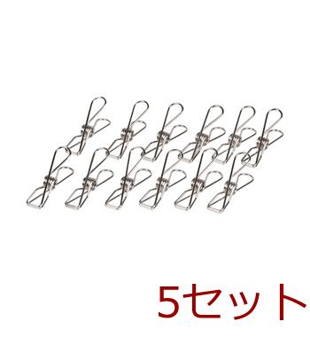 メタリアステンレス製ピンチ１２個セット 5セット 送料無料 即日発送-0