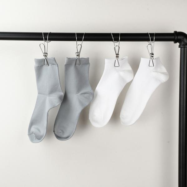 メタリアステンレス製かけられるマルチクリップ４個太パイプ用 8セット 送料無料 即日発送-2