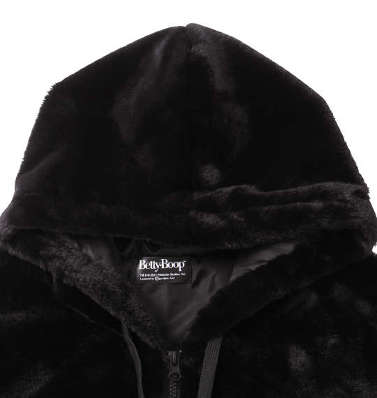 大きいサイズ BETTY BOOP フェイクファーフルジップパーカージャケット 3L 4L 5L 6L MC823982-91111 ラッピング可 送料無料 即日発送-5