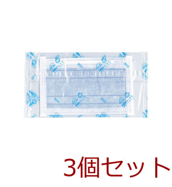 マスク こども用 みずいろやさしいマスク 個包装 小学生サイズ 30枚入 3セット 送料無料-3