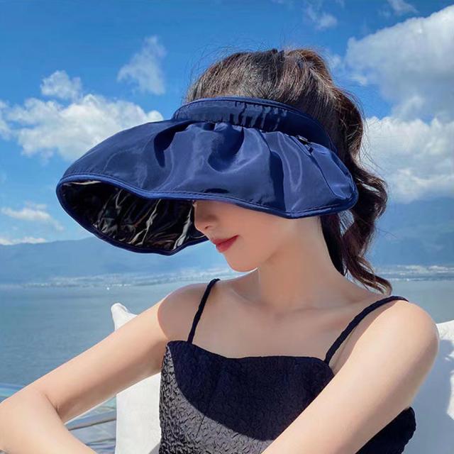 レディース 日焼け防止 つば広帽子 送料無料 即日発送-6