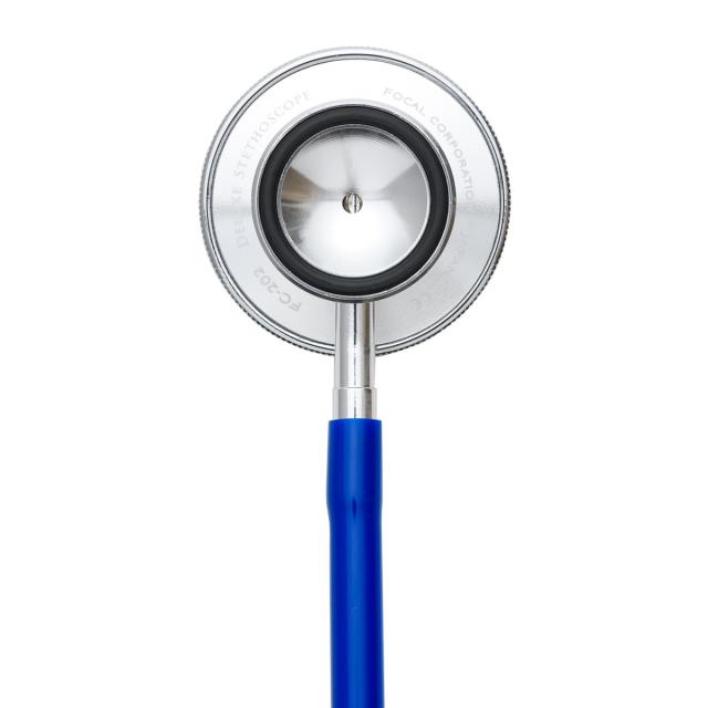 ＦＯＣＡＬ フォーカル ダブルヘッド聴診器 ＦＣ ２０２ ブルー 2個セット 送料無料-1