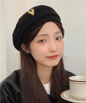 ベレー帽 レディース帽子 春秋冬 3色 送料無料 即日発送-2