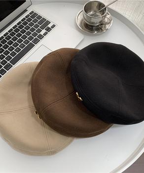 ベレー帽 レディース帽子 春秋冬 3色 送料無料 即日発送-8