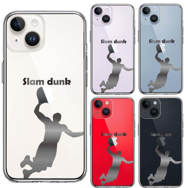 iPhone14 ケース クリア バスケットボール スラムダンク スマホケース 側面ソフト 背面ハード ハイブリッド 送料無料-1