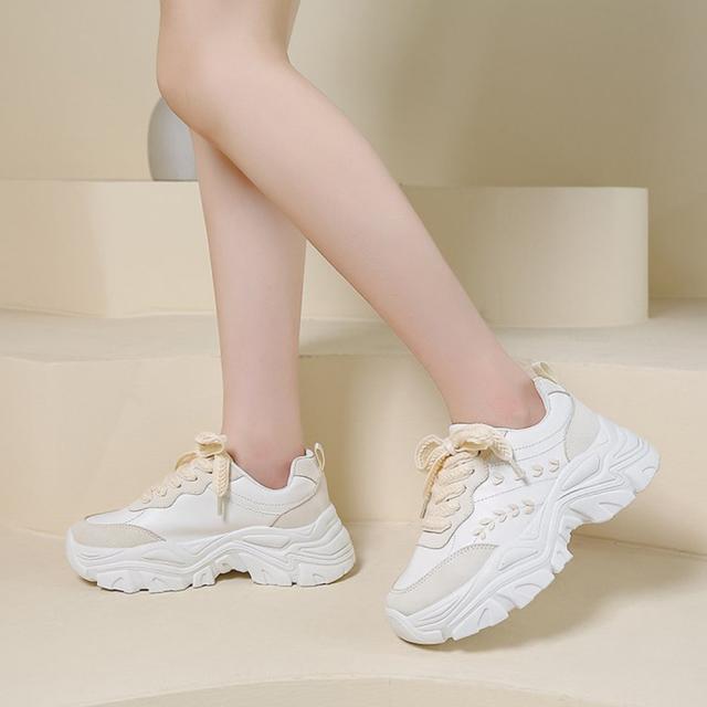 スニーカー 厚底 ダッドスニーカーレディースシューズ 送料無料 即日発送-6