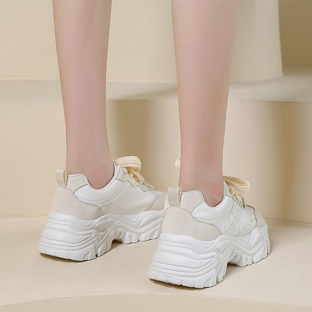 スニーカー 厚底 ダッドスニーカーレディースシューズ 送料無料 即日発送-7