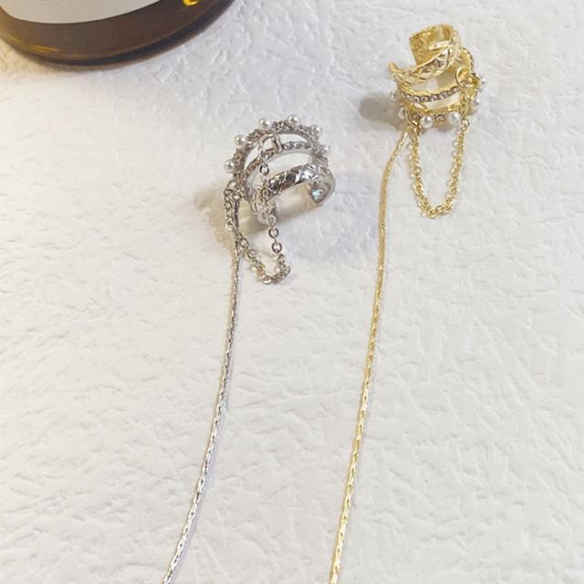 片耳用 イヤーカフ レディースイヤリング 送料無料 即日発送-9