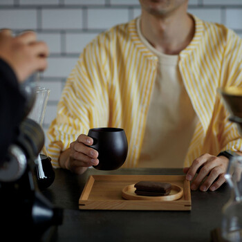 木製わっぱ丸トレイ クリアー φ38 日本製秋冬 送料無料-3