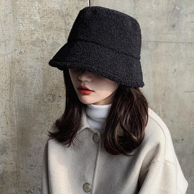 バケットハット レディース 暖かい 秋冬 SK18095093-3045 送料無料 即日発送-3