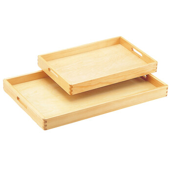 白木脇取盆 小 送料無料-1