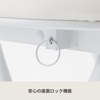 ベースハイチェア イス 北欧風 折り畳み クッション 背もたれ 完成品 椅子 パイプイス モダン カウンター 送料無料-17