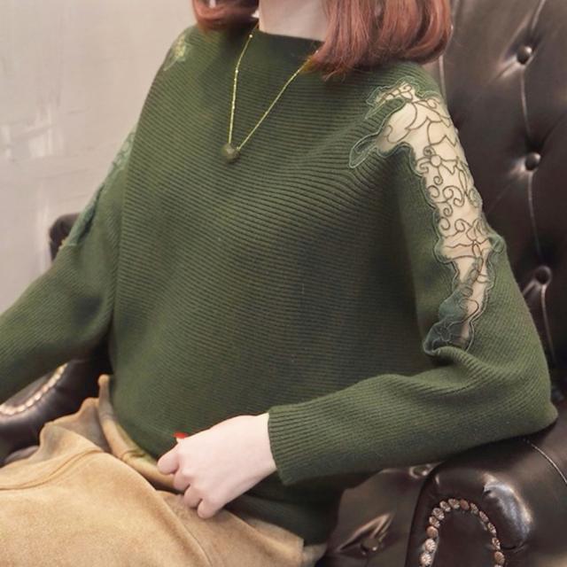 ドルマンニットトップス ボートネック上品 送料無料 即日発送-7