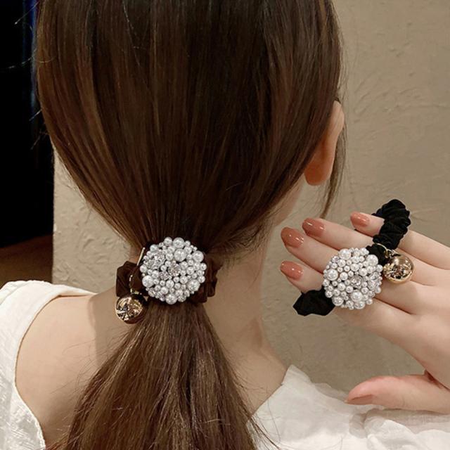 小粒パール ヘアアクセサリー レディース 送料無料 即日発送-5