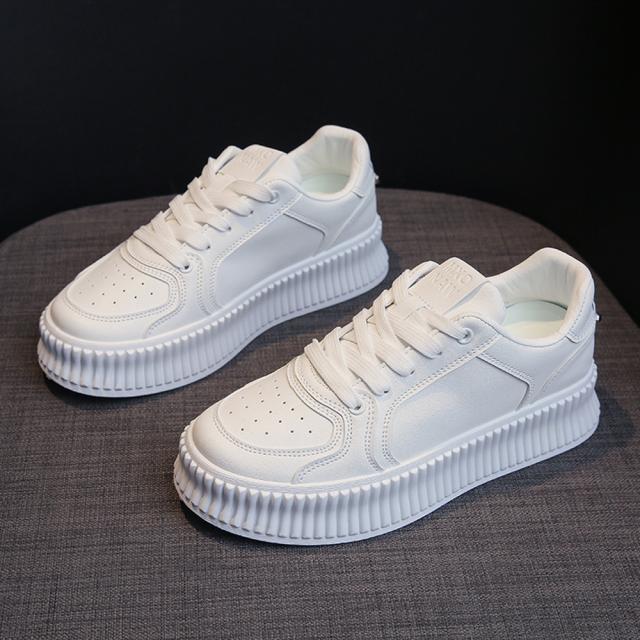 スニーカー 厚底スニーカー レディース ローカット靴 SK18162593-4355 送料無料 即日発送-7