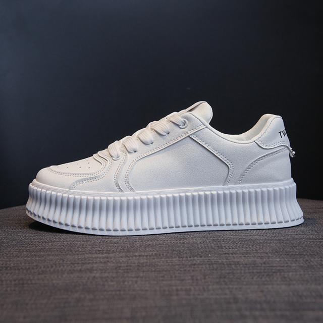 スニーカー 厚底スニーカー レディース ローカット靴 SK18162593-4355 送料無料 即日発送-8