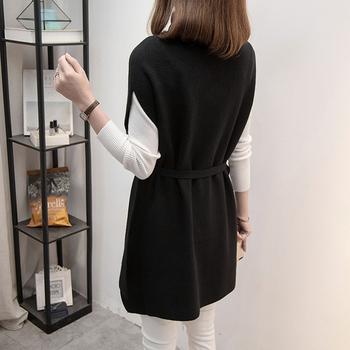 ノースリーブ ニットチュニック 送料無料 即日発送-5