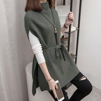 ノースリーブ ニットチュニック 送料無料 即日発送-6