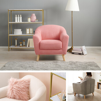 ソファー ソファエメル 幅70cm 1P GY 送料無料-12