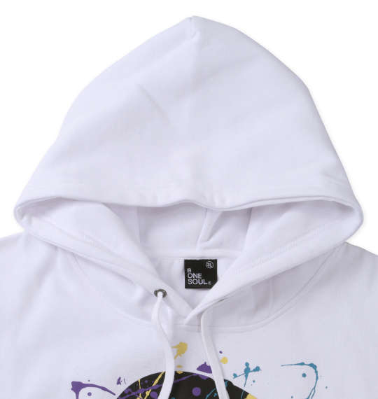 大きいサイズ b-one-soul DUCK DUDEスプラッシュフェイスプルパーカー 3L 4L 5L 6L ラッピング可 送料無料 即日発送-5