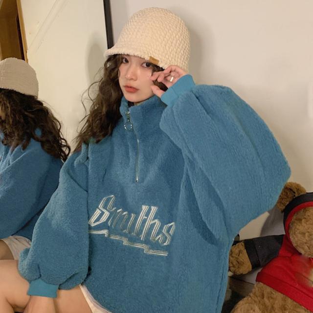 ボアトレーナー フロントジップ 送料無料 即日発送-3