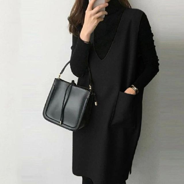 ワンピース ジャンパースカートレディース 送料無料 即日発送-4