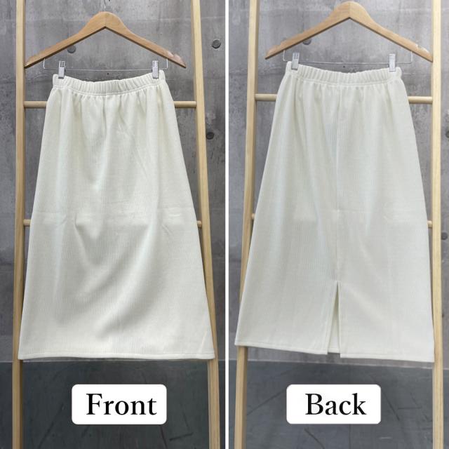 コーデュロイスカート バックスリット秋冬 送料無料 即日発送-2