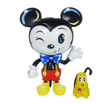ビニール ミッキー＆プルート The World of Miss Mindy ラッピング可 送料無料-0