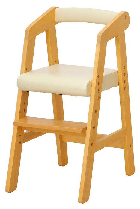 ベビーチェア ハイチェア 木製 高さ調節 ダイニングチェア キッズハイチェアー 送料無料 即日発送-3