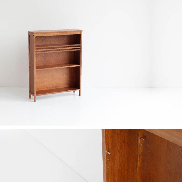 シェルフ オープンラック ウッドラック ブックラック 食器棚 本棚 hommage Book Shelf ブラウン 送料無料 即日発送-26