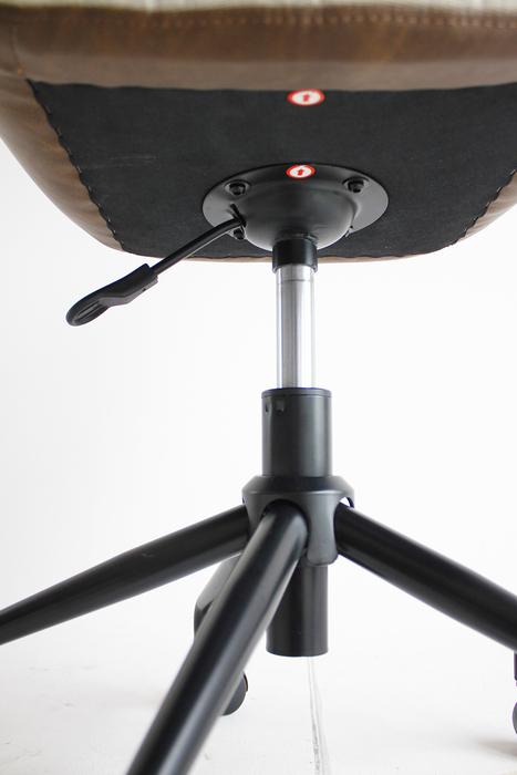 キャスター付 デスクチェア チェア オフィス 昇降式 デスクチェアー 送料無料 即日発送-10