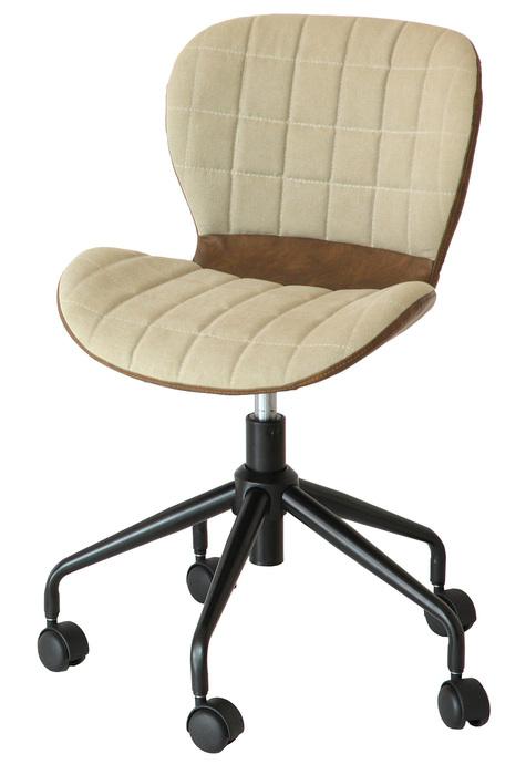 キャスター付 デスクチェア チェア オフィス 昇降式 デスクチェアー 送料無料 即日発送-1