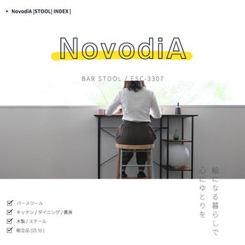 ハイスツールバースツール北欧 カウンタースツール NovodiA Bar Stool 送料無料 即日発送-4