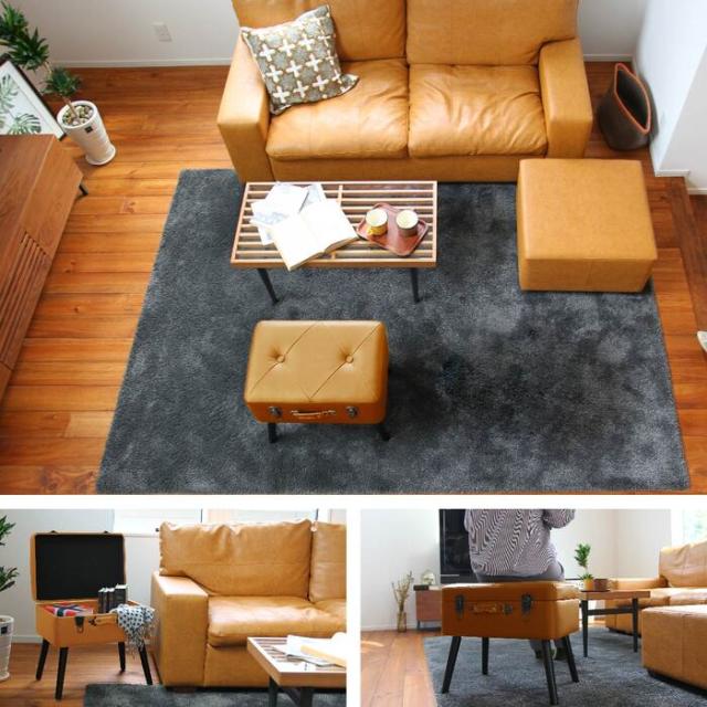 トランク型 収納スツール スツール ボックス収納 スクエア Pick Stool 送料無料 即日発送-2