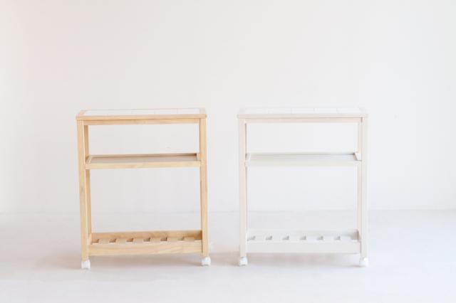 キッチンワゴン 3段 タイル タイルトップ 耐熱 Soup Slim Wagon 3段 送料無料 即日発送-19