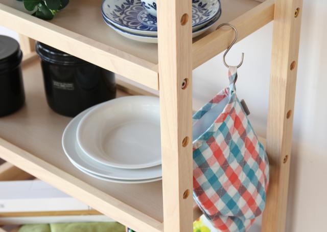 キッチンワゴン 4段 タイル タイルトップ 耐熱 Soup Slim Wagon 4段 送料無料 即日発送-6