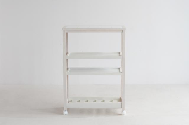 キッチンワゴン 4段 タイル タイルトップ 耐熱 Soup Slim Wagon 4段 送料無料 即日発送-8