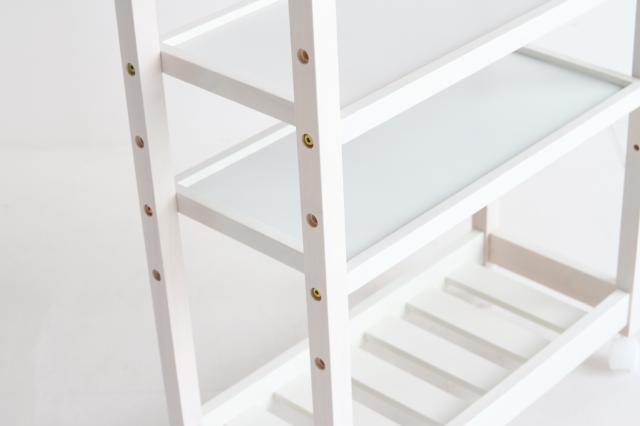 キッチンワゴン 4段 タイル タイルトップ 耐熱 Soup Slim Wagon 4段 送料無料 即日発送-13