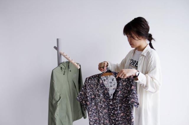 ポールハンガー 北欧 木製 キッズ 子供 新生活 Crane Hanger 送料無料 即日発送-9