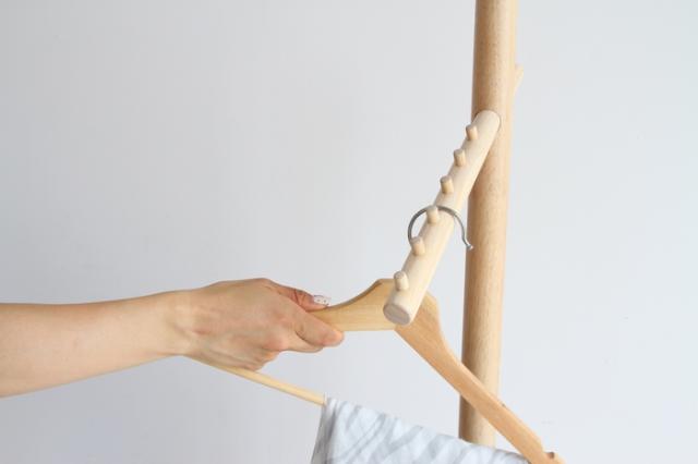 ポールハンガー 北欧 木製 キッズ 子供 新生活 Crane Hanger 送料無料 即日発送-20