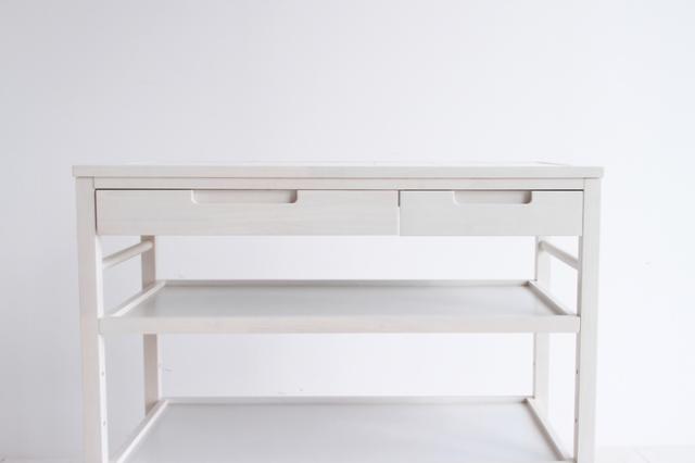 キッチンワゴン 4段 タイル タイルトップ 耐熱 Soup Kitchen Wagon Wide 送料無料 即日発送-6