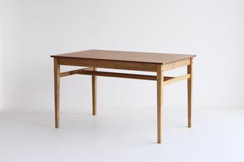 4人がけができるサイズのダイニングテーブル Rasic Dining Table 1200 送料無料 即日発送-1