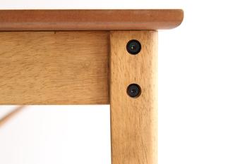 4人がけができるサイズのダイニングテーブル Rasic Dining Table 1200 送料無料 即日発送-2