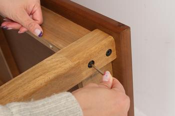 4人がけができるサイズのダイニングテーブル Rasic Dining Table 1200 送料無料 即日発送-4