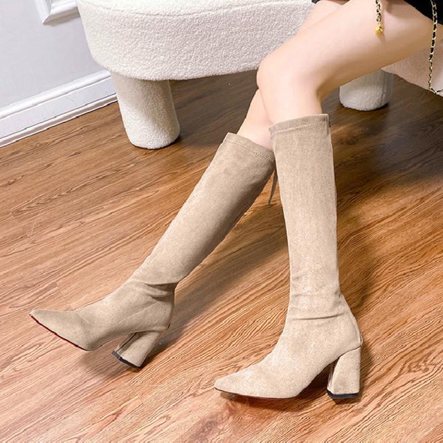 ニーハイブーツ レディース ロング丈 靴 送料無料 即日発送-4