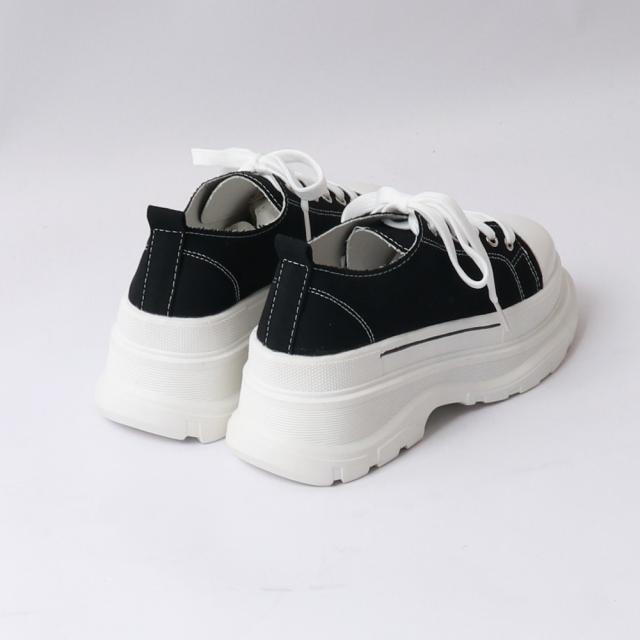 スニーカー 厚底スニーカー ローカット靴 レディース 送料無料 即日発送-9