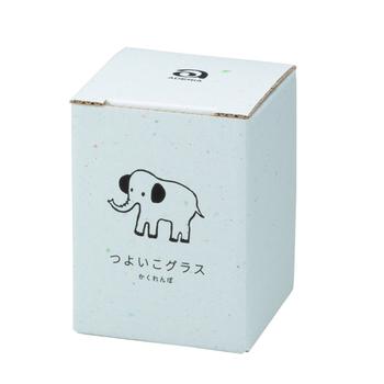 つよいこグラスＳかくれんぼぞう 3個セット 送料無料 即日発送-1