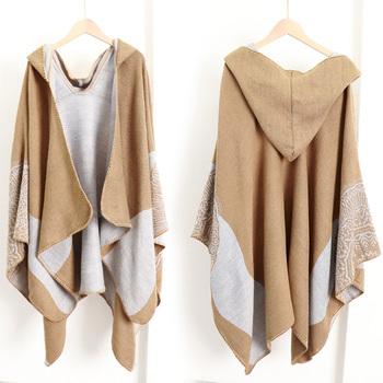 ニットマント レディース ニットマフラー 送料無料 即日発送-8