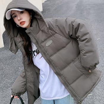 エコダウンジャケットフード付き ブルゾン 送料無料 即日発送-5