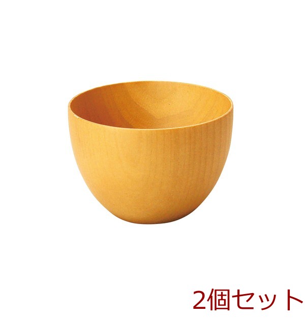 和食器 木製 ナチュラルボウル ボウル 中 2個セット 送料無料-0